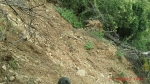 Wider view from the west edge of the slide 